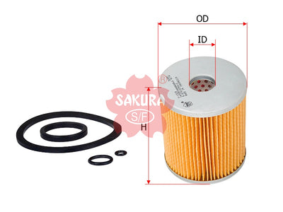 SAKURA,, Fuel Filter (Element), 9-13240063-0, F-1505, HITACHI