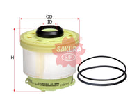 กรองน้ำมันเชื้อเพลิง(ธาตุ) SAKURA, U2Y0-13-ZA5, F-17011, FORD (124060)