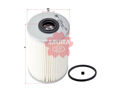 SAKURA,, Fuel Filter (Element), 16405-00QAB, F-18131, VAUXHALL-BEDFORD