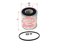 SAKURA,, Fuel Filter (Element), 16444-99625, F-18150, UD TRUCKS