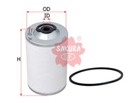 SAKURA,, Fuel Filter (Element), 81.1203.0013, F-2603, CASE