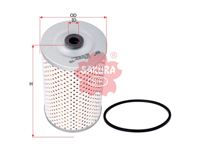 SAKURA,, Fuel Filter (Element), A 000 477 34 15, F-2605, KHD