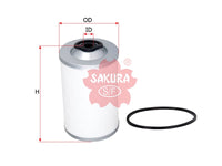 SAKURA,, Fuel Filter (Element), A 000 090 14 51, F-2617, MERCEDES-BENZ
