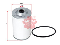 SAKURA,, Fuel Filter (Element), 16140080740, F-2618, SHAANXI