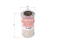 SAKURA,, Fuel Filter (Element), 9H-4729, F-5501, CATERPILLAR