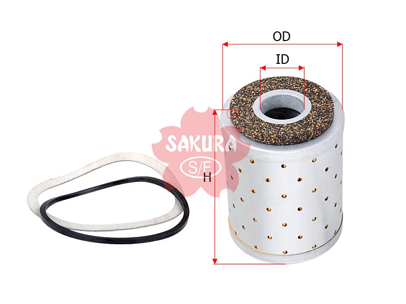กรองน้ำมันเชื้อเพลิง(Element), SAKURA, 74056633, F-6501, ALLIS CHALMERS (127073)