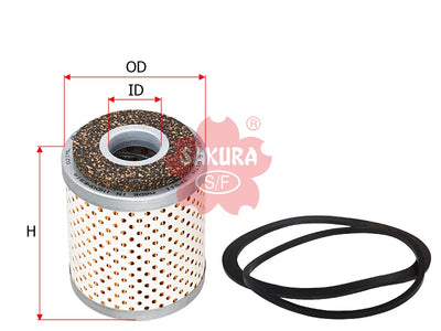 SAKURA,, Fuel Filter (Element), G-148B 1959, F-6502, MASSEY-FERGUSON