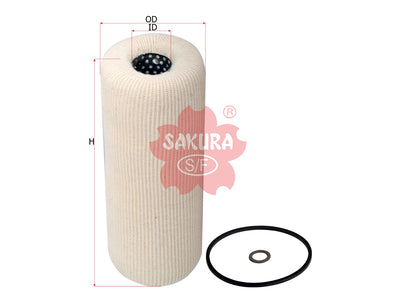 SAKURA,, Fuel Filter (Element), 5575032, F-7302, DETROIT DIESEL