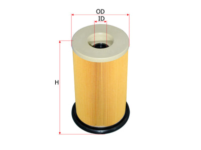 SAKURA,, Fuel Filter (Element), 330361820, F-7603, JOHN DEERE