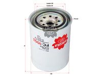 กรองน้ำมันเชื้อเพลิง(Spin-On), SAKURA, ME 035829, FC-1003, FUSO (124941)