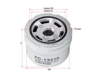 SAKURA,, Fuel Filter (Spin-On), 23304-78420, FC-13210, HINO