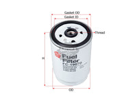 SAKURA,, Fuel Filter (Spin-On), 319222-B900, FC-19070, HYUNDAI