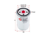 SAKURA,, Fuel Filter (Spin-On), 31922-4H900, FC-28011, KIA