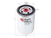 SAKURA,, Fuel Filter (Spin-On), 31945-45700, FC-28190, HYUNDAI