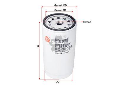 လောင်စာဆီစစ်ထုတ်ခြင်း (စခြင်းဖွင့်ခြင်း)၊ SAKURA၊ S00010128+01၊ FC-38050၊ SDE အင်ဂျင် (126405)