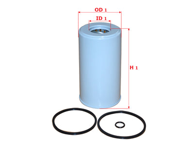 SAKURA,, Fuel Filter (Housing), 833534, FC-51180, MASSEY-FERGUSON
