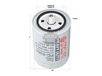 SAKURA,, Fuel Filter (Spin-On), A001 092 02 01, FC-5304, MERCEDES-BENZ