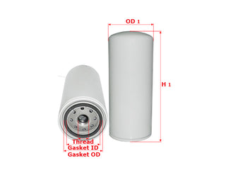 กรองน้ำมันเชื้อเพลิง(Spin-On) , SAKURA, 120301, FC-54050, THERMO-KING (126033)