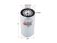 SAKURA,, Fuel Filter (Spin-On), 1R-0759, FC-5515, CATERPILLAR
