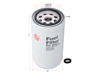 Fuel Filter (Spin-On)၊ SAKURA၊ 87360572၊ FC-5521၊ KOMATSU (126578)