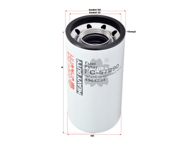 SAKURA,, Fuel Filter (Spin-On), 4964234, FC-57290, CUMMINS