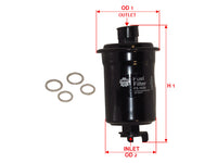 SAKURA,, Fuel Filter (In-Line), 0 K9A0 20 490A, FS-1020, EAGLE
