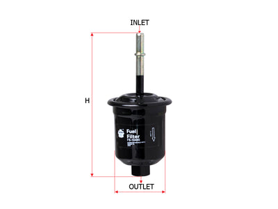 SAKURA,, Fuel Filter (In-Line), MR928176, FS-10490, MITSUBISHI