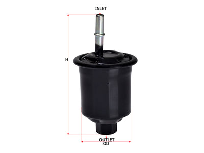 SAKURA,, Fuel Filter (In-Line), MR266494, FS-10540, MITSUBISHI