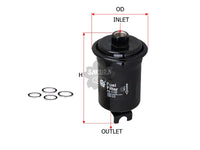 SAKURA,, Fuel Filter (In-Line), 23300-79015, FS-1117, TOYOTA
