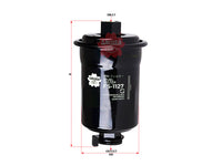 SAKURA,, Fuel Filter (In-Line), MB658689, FS-1127, MITSUBISHI