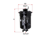 SAKURA,, Fuel Filter (In-Line), 25176328, FS-1128, TOYOTA