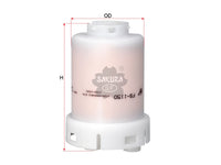 กรองน้ำมันเชื้อเพลิง(ในถัง) SAKURA, 23300-23040, FS-1150, TOYOTA (124250)