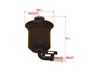 กรองน้ำมันเชื้อเพลิง(อินไลน์) SAKURA, 23300-20040, FS-1153, TOYOTA (124222)