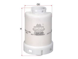 SAKURA,, Fuel Filter (In-Tank), 23300-28030, FS-1157, TOYOTA