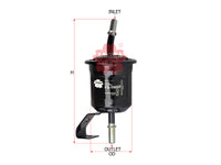 SAKURA,, Fuel Filter (In-Line), 23300-75140, FS-11650, TOYOTA