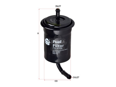 SAKURA,, Fuel Filter (In-Line), E9GY-9155-A, FS-1706, MERCURY