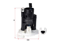 กรองน้ำมันเชื้อเพลิง(ในถัง), SAKURA, ZL01-13-ZEO, FS-1730, MAZDA (125364)