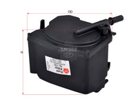กรองน้ำมันเชื้อเพลิง (In-Line) , SAKURA, Y601-13-480, FS-1737, FORD (123532)