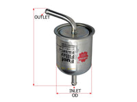 SAKURA,, Fuel Filter (In-Line), 1N02-13-470, FS-1804, NISSAN