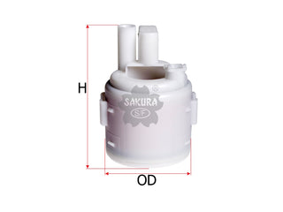 SAKURA,, Fuel Filter (In-Tank), 16400-2Y505, FS-18250, NISSAN