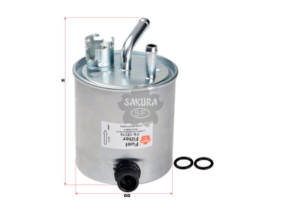 SAKURA,, Fuel Filter (In-Line), 19272656, FS-18310, NISSAN