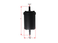 กรองน้ำมันเชื้อเพลิง (In-Line), SAKURA, 91559804, FS-18370, RENAULT (123614)