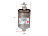 SAKURA,, Fuel Filter (In-Line), AFG55, FS-1905, ROVER