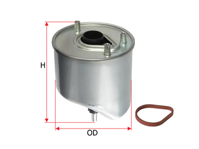 SAKURA,, Fuel Filter (In-Line), SU001-A2898, FS-21990, PEUGEOT