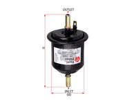 ဆီစစ် (In-Line)၊ SAKURA၊ 31911-25000၊ FS-2804၊ HYUNDAI (125977)