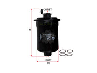 SAKURA,, Fuel Filter (In-Line), PW530720, FS-2814, HYUNDAI