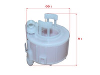 กรองน้ำมันเชื้อเพลิง(ในถัง), SAKURA, 31112-1R000, FS-28290, HYUNDAI (125875)