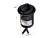 SAKURA,, Fuel Filter (In-Line), 0K2AA-20-490, FS-2906, KIA