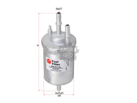 SAKURA,, Fuel Filter (In-Line), 6Q0 201 051 J, FS-31110, VOLKSWAGEN