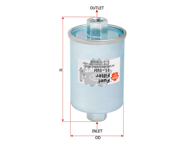 SAKURA,, Fuel Filter (In-Line), 25173766, FS-6504, LADA